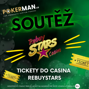 Rebuy Stars Luka: Soutěž o dvě vstupenky do turnaje s GTD 150.000 Kč! Rebuy Stars Luka: Soutěž o dvě vstupenky do turnaje s GTD 150.000 Kč!