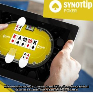 Recenze online poker herny SYNOT TIP 2024 - Bonusy, turnaje, cash game