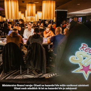 Rebuy Stars International Brno: Naskoč do poker turnaje o 400.000 Kč! 