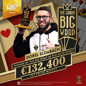 Dorel Eldebach vítězem 2K Big Wrap PLO