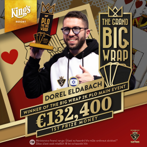 Trofej v Big Wrap a €132.400 putují do Izraele