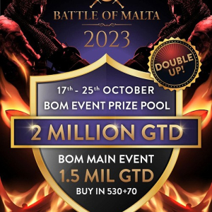 Seriál Battle of Malta navyšuje garanci na €2.000.000!