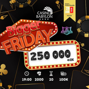 Casino Babylon Liberec: Páteční 250.000 GTD ukončil 5-way deal