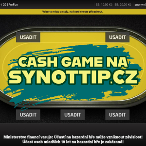  Online poker cash game | Synottip.cz