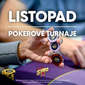 Program poker turnajů Rebuy Stars | Listopad 2023 