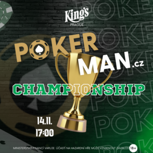 King's Casino Prague bude hostit PokerMan Championship!
