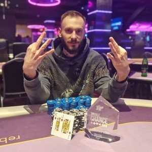 Rebuy Stars Luka: Doplácený Double Chance Max dospěl do heads-up dealu