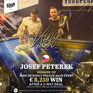 V King's Prague létaly rakety, tu největší získal Josef Peterek V King's Prague létaly rakety, tu největší získal Josef Peterek