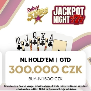 Rebuy Stars Casino Plzeň Plaza: Pozvánka na středeční poker jackpot 