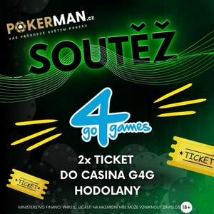 Soutěž o vstupy do turnaje Saturday Special PP 250.000 Kč v Go4games Hodolany