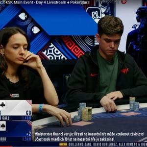 Live stream ze dne 4 main eventu Evropské pokerové tour 2023