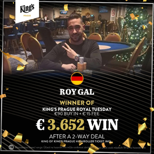 King's Prague: V Royal Tuesday HU deal Kyriana a Gala King's Prague: V Royal Tuesday HU deal Kyriana a Gala