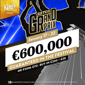 King's Casino: $Zto$ Grand Prix s garancí €600.000 už od středy!