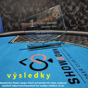 Showdown Poker Club: Výsledky Shang Hai 200K Gtd Showdown Poker Club: Výsledky Shang Hai 200K Gtd