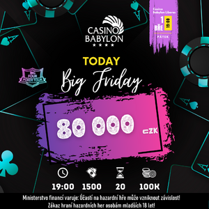 Pátek večer bez pokeru? Ani náhodou! V Liberci se dnes hraje o GTD 80.000 Kč! Pátek večer bez pokeru? Ani náhodou! V Liberci se dnes hraje o GTD 80.000 Kč!