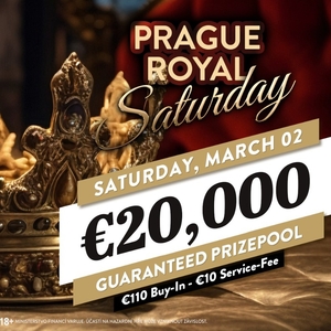 King's Prague: Nejlepší plán na sobotní noc je turnaj Royal Saturday!