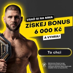 Vsaď si s Fortunou a vyhraj zájezd do Las Vegas na MMA zápas Procházka vs Rakić!