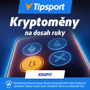 Novinka! Na Tipsportu lze jednoduše a bezpečně obchodovat s kryptoměnami