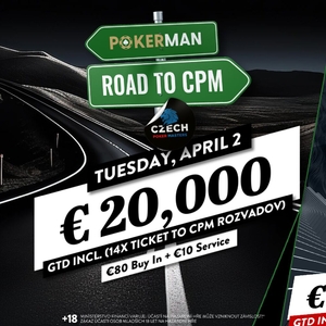 Kdo vede průběžné pořadí žebříčku Pokerman Road to CPM?