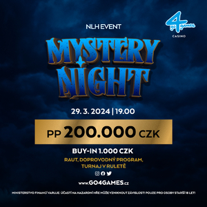 Go4Games Hodolany: 700.000 Forintů za výhru v Mystery Night pro Maďara