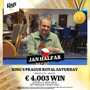 King's Prague: Králem Royal Saturday je po dealu Jan Halfar