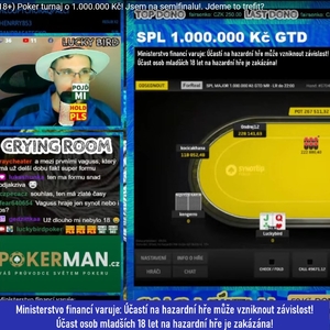 Synottip Poker Liga: Major o 1,1M Kč trefil NIKDY_85, na finalu si zahrál i streamer Luckybird