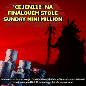 Online poker bleskovka: Cejen112 v HU turnaje Mini Sunday Million na PokerStars Online poker bleskovka: Cejen112 v HU turnaje Mini Sunday Million na PokerStars