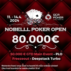 Grand Casino Aš: Jedinečná série Nobell Poker Open přináší garanci €80.000