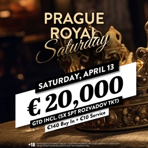 King´s Prague: Víkendová nabídka poker turnajů zaujme malé i velké hráče 