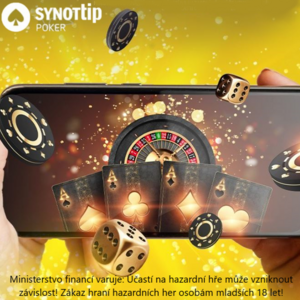 Synot Tip online poker: O víkendu si na Synotu zahrajete turnaje minimálně o 700.000 Kč Synot Tip online poker: O víkendu si na Synotu zahrajete turnaje minimálně o 700.000 Kč