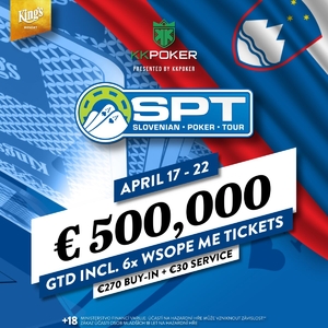 King's Casino: Slovenian Poker Tour garantuje €500.000! 
