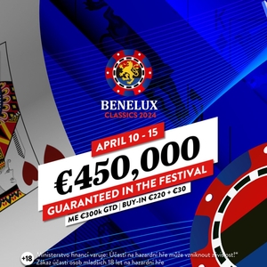 King's Casino: Kdo urval €56.050 v ME Benelux Classics? King's Casino: Kdo urval €56.050 v ME Benelux Classics?