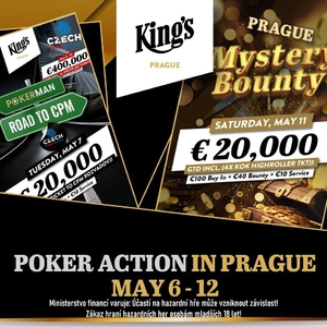 Hurá na poker do Prahy, v King's Prague připravili bohatou turnajovou nabídku