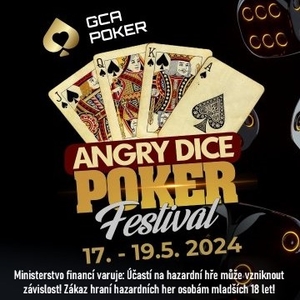 Kam tento týden na pořádný live poker? Angry Dice v Aši garantuje skoro 1.500.000 Kč