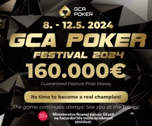 GCA Pokerový Festival: V top 10 Main eventu skončili tři Češi, nejlépe si vedl Jiří Hodač