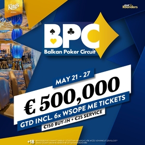 V úterý startuje Balkan Poker Circuit s Main Eventem o €500.000