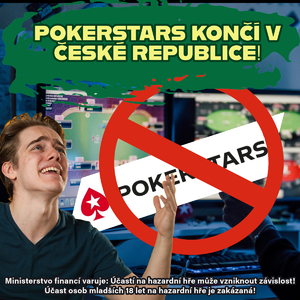 Blesková zpráva! Pokerstars končí v České republice Blesková zpráva! Pokerstars končí v České republice