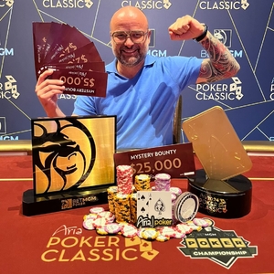 WSOP 2024: Lukáš Záškodný vyhrál turnaj Mystery Bounty a odměnu 2.600.000 Kč! WSOP 2024: Lukáš Záškodný vyhrál turnaj Mystery Bounty a odměnu 2.600.000 Kč!