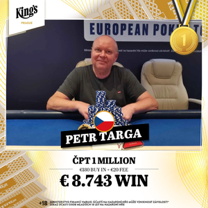 King's Prague: králem ČPT se stal Petr Targa, David Křístek 9. King's Prague: králem ČPT se stal Petr Targa, David Křístek 9.