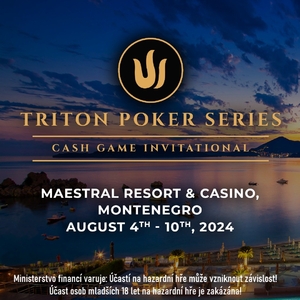 Miliony dolarů na stole - začátek srpna okoření libová cash game Triton Poker Series! Miliony dolarů na stole - začátek srpna okoření libová cash game Triton Poker Series!