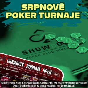 Showdown Poker Club: Do konce měsíce na vás čeká ještě kupa turnajů Showdown Poker Club: Do konce měsíce na vás čeká ještě kupa turnajů