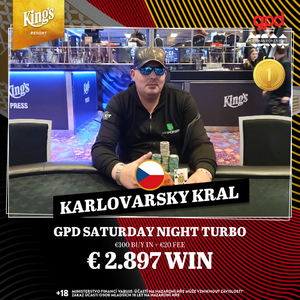 King’s Casino: V sobotu řádili v GPT Chochola a Turoň, Karlovarský Král vyhrál turbínu King’s Casino: V sobotu řádili v GPT Chochola a Turoň, Karlovarský Král vyhrál turbínu
