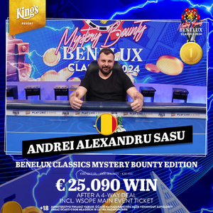 King’s Casino: Finále Benelux Mystery Bounty pro rumunské hráče, Jakub Riška osmý King’s Casino: Finále Benelux Mystery Bounty pro rumunské hráče, Jakub Riška osmý