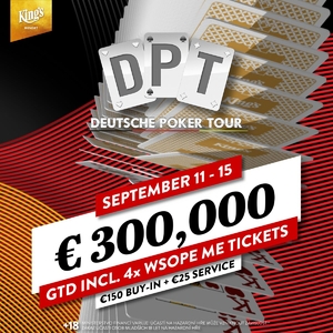 King's Resort Rozvadov: Deutsche Poker Tour přináší Main Event s garancí €300.000 King's Resort Rozvadov: Deutsche Poker Tour přináší Main Event s garancí €300.000