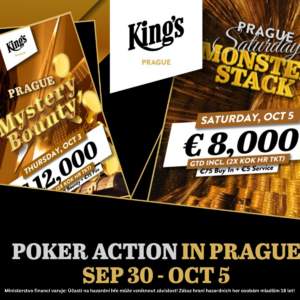 Změny v King's Prague! 2× Beginner's, Mystery Bounty a Road to CPM Změny v King's Prague! 2× Beginner's, Mystery Bounty a Road to CPM