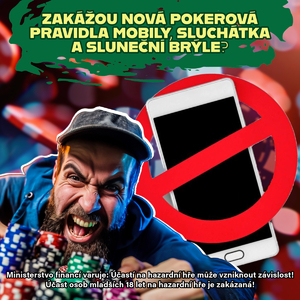 Zakážou nová pokerová pravidla mobily, sluchátka a sluneční brýle? Zakážou nová pokerová pravidla mobily, sluchátka a sluneční brýle?