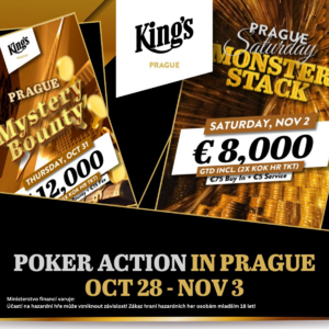 King’s Prague: Vyberte si z nabídky pokerových turnajů na tento týden King’s Prague: Vyberte si z nabídky pokerových turnajů na tento týden