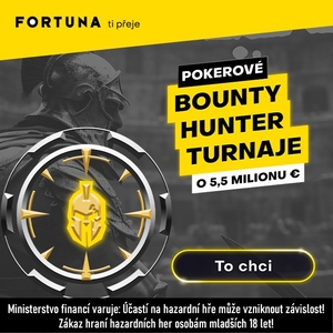 Fortuna Poker: Bounty Hunter Series s celkovou garancí €5,5M pokračuje. Zapojíte se do hry?