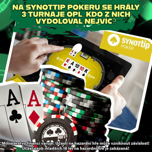 Poker online: Na Synottip Pokeru se hrály 3 turnaje OPL. Kdo z nich vydoloval nejvíc? Poker online: Na Synottip Pokeru se hrály 3 turnaje OPL. Kdo z nich vydoloval nejvíc?