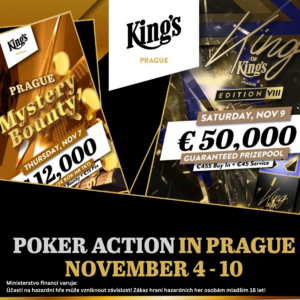 Týden v King's Prague: Kdo se stane králem Prahy v High Rolleru? Týden v King's Prague: Kdo se stane králem Prahy v High Rolleru?